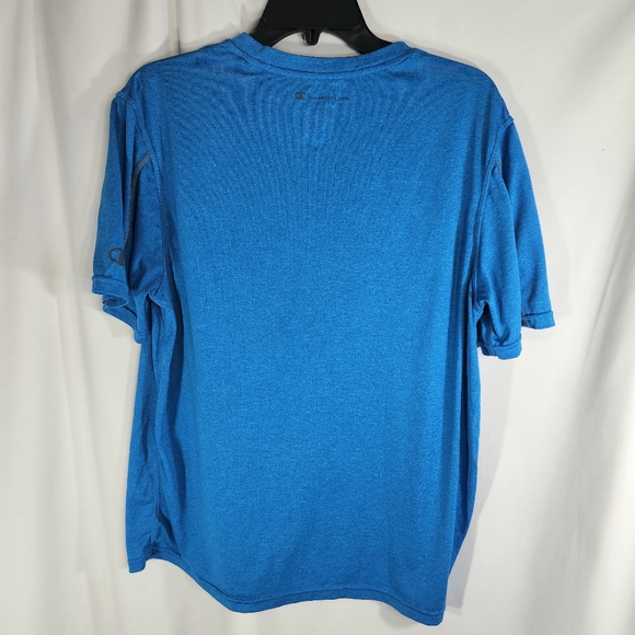Champion Vapor Blue Athletic Tee Size Large - Picture 3 of 6